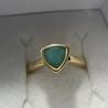 Amazonite anxiety ring