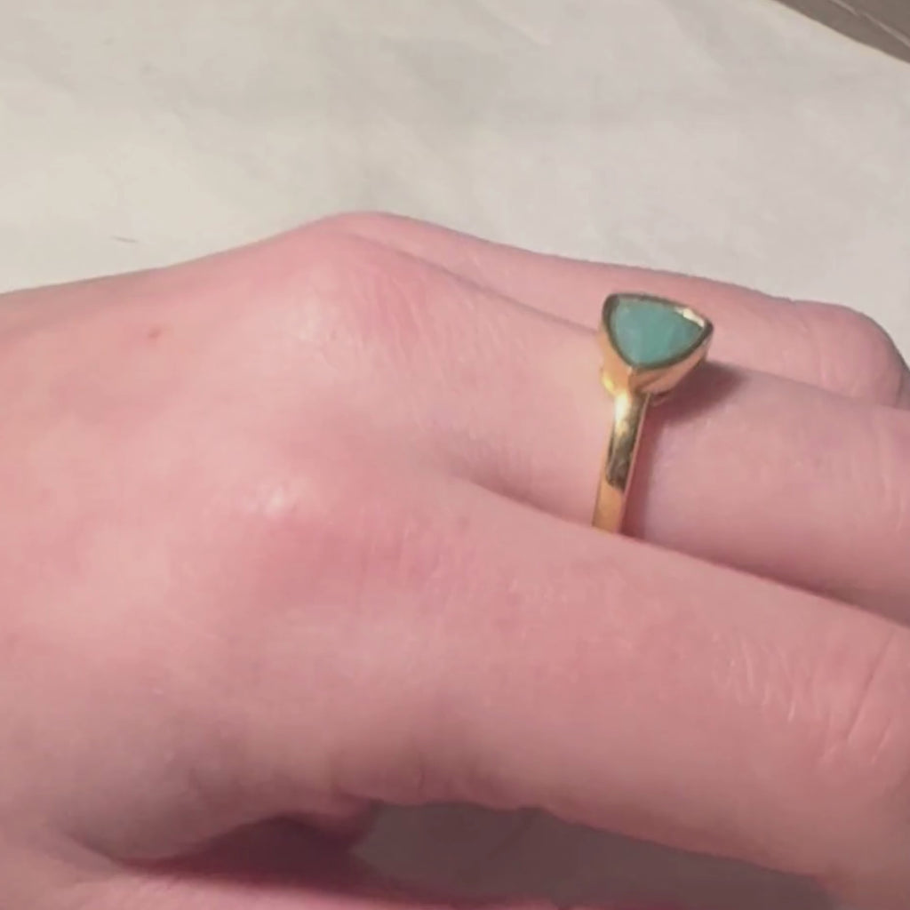 spinning gemstone ring